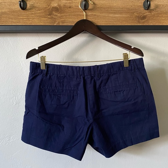 Mid-rise Navy Shorts - Picture 2 of 2